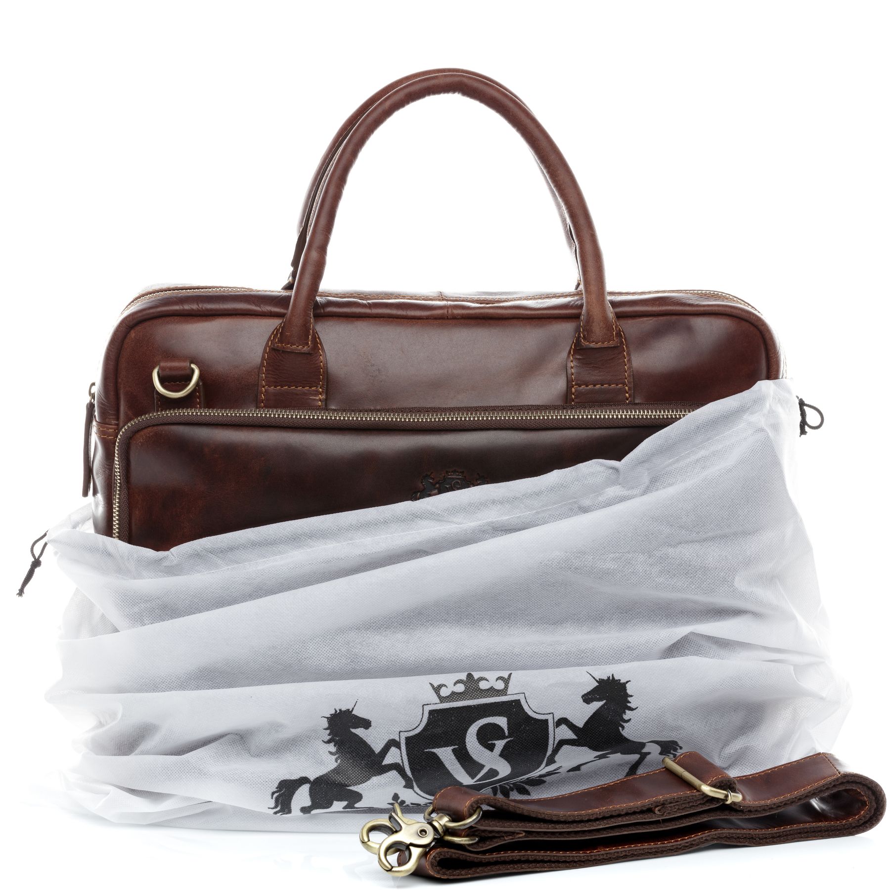 Laptop bag RYAN Natural Leather - Hatolna Shop
