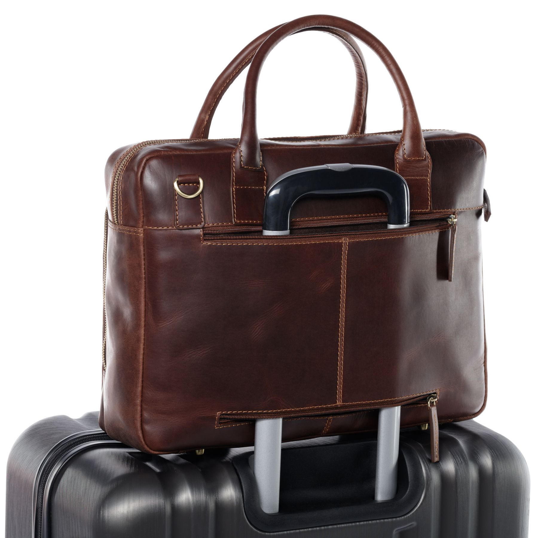 Laptop bag RYAN Natural Leather - Hatolna Shop