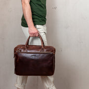 Laptop bag RYAN Natural Leather - Hatolna Shop