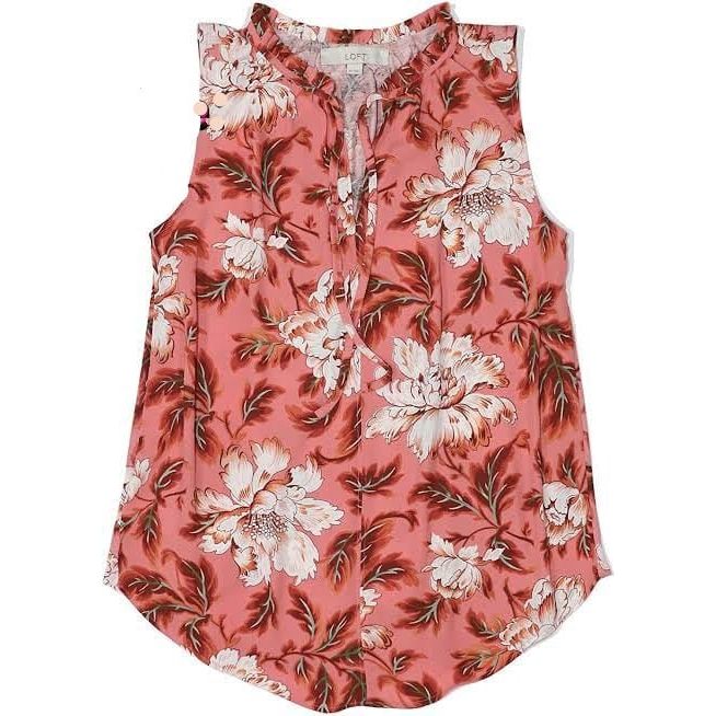 LOFT Sleeveless Shirt For Women, M - Hatolna Shop