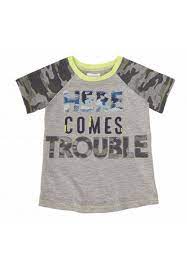 Mud pie T-shirt Here Comes Trouble, 2-3T - Hatolna Shop