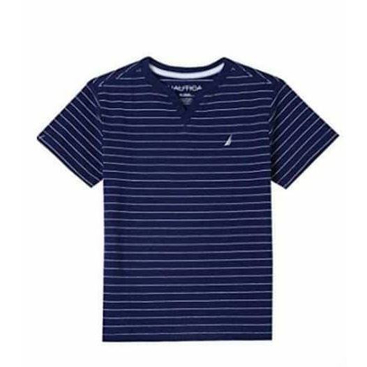Nautica Striped Tee For Kids, 14-16T - Hatolna Shop