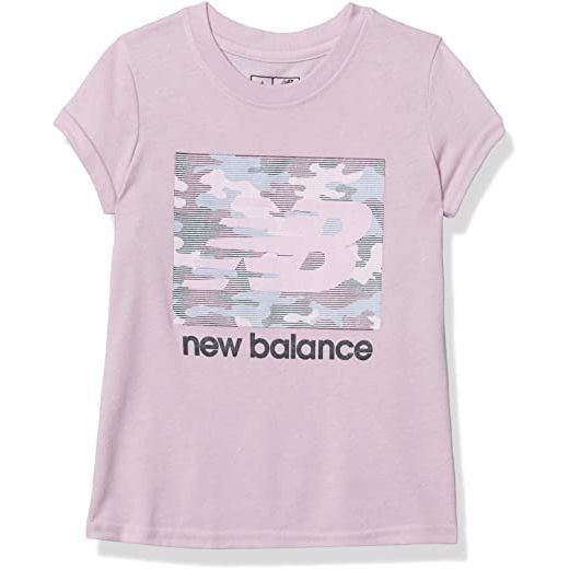 New Balance Logo Tee For Kids, 5T - Hatolna Shop