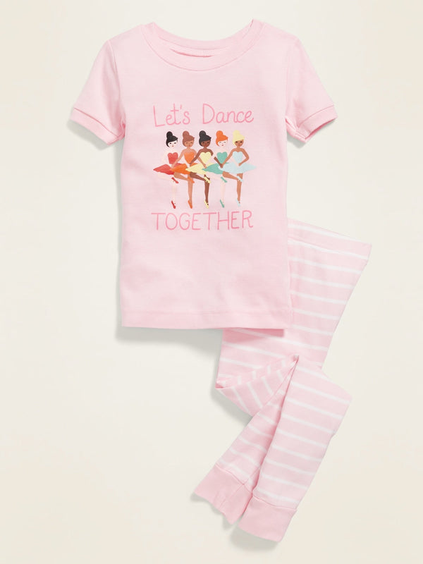 Old Navy 2 Piece Pajama For Kids, 4T - Hatolna Shop