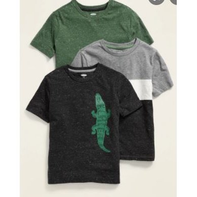 Old Navy 3pcs T-Shirts For Boys, 18T - Hatolna Shop