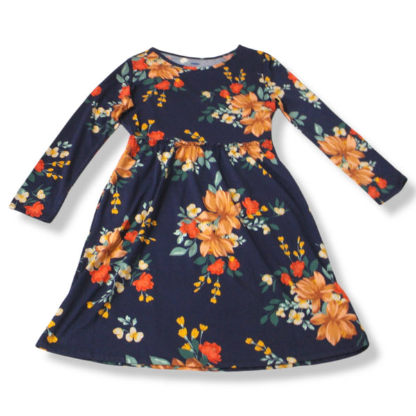 Old Navy Floral Dress For Kids, 14-16T - Hatolna Shop