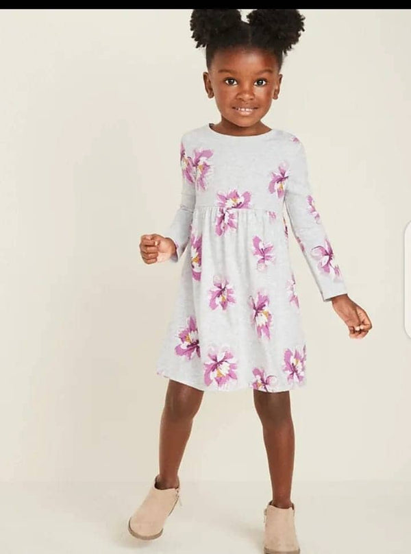 Old Navy Floral Dress For Kids, 4T - Hatolna Shop