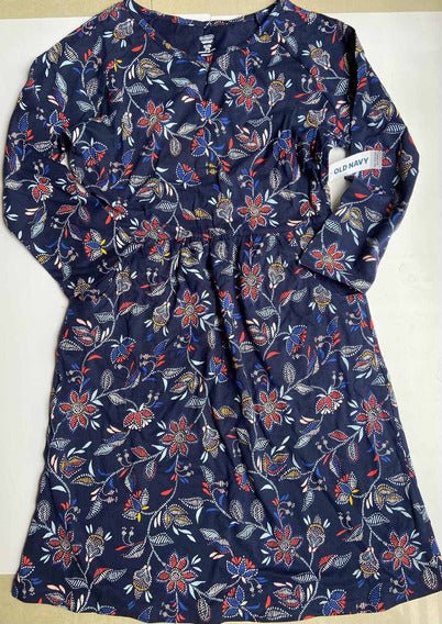 Old Navy Floral Dress For Kids, 8T - Hatolna Shop