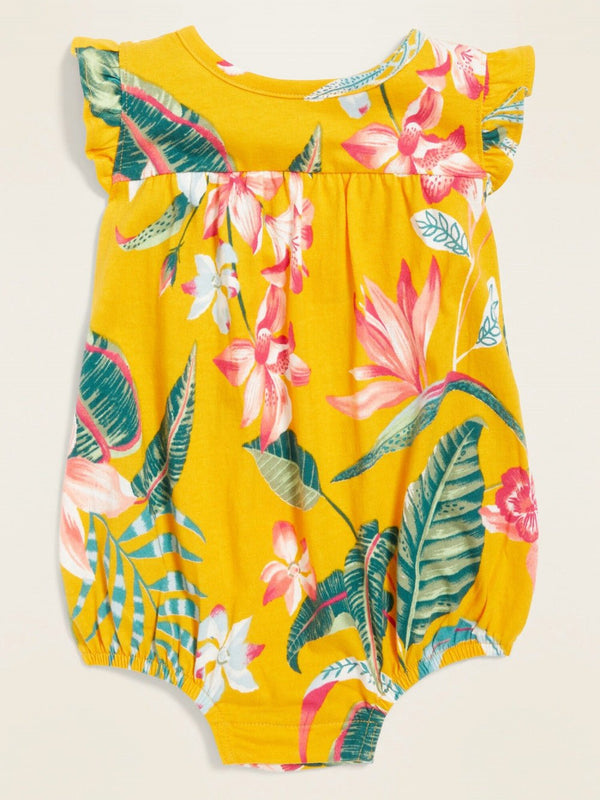 Old Navy Floral Sunsuit For Baby - Hatolna Shop