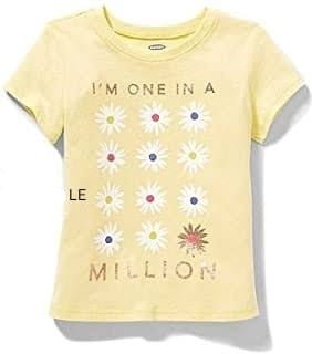 Old Navy Flowers T-shirt For Kids, 5T - Hatolna Shop