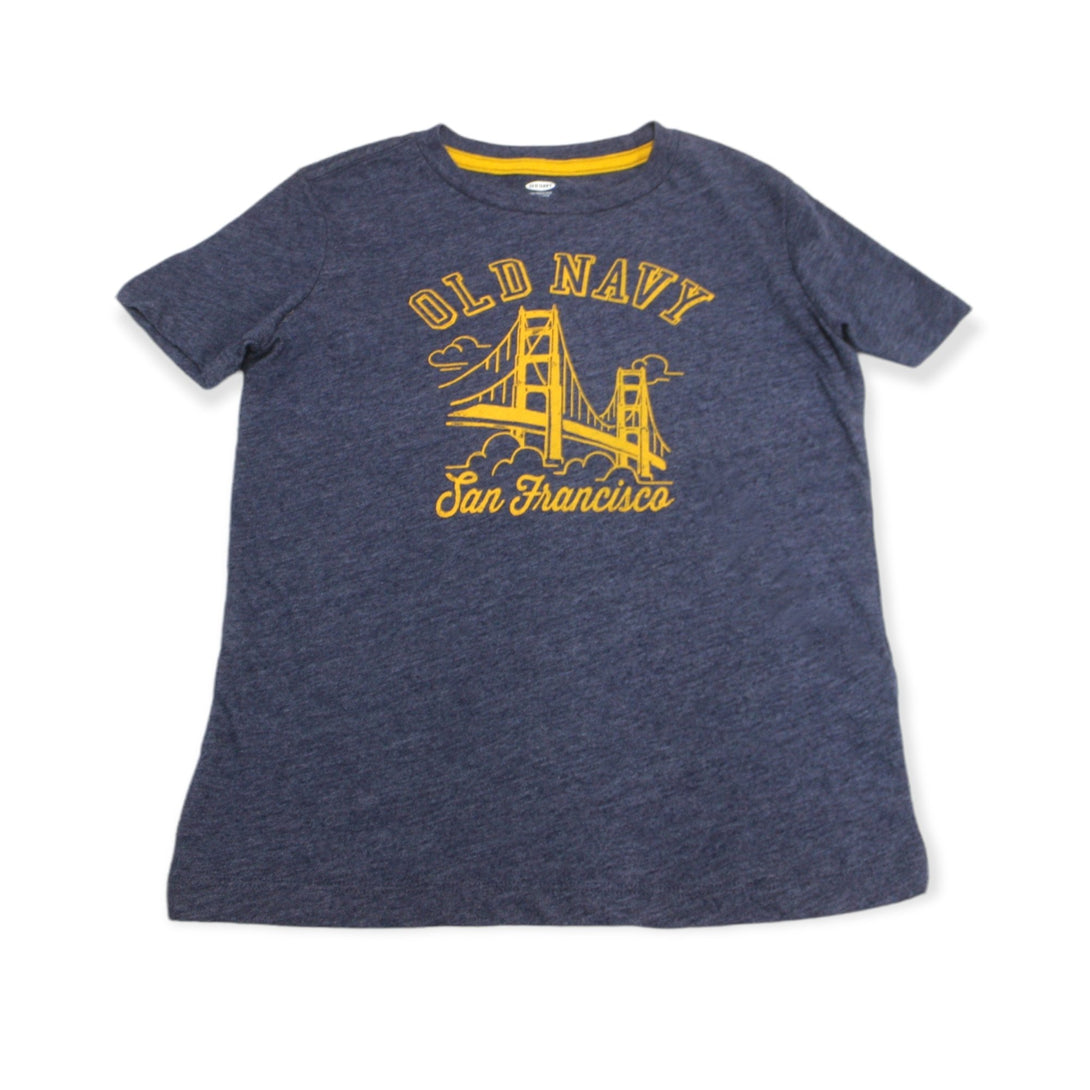 Old Navy Printed T-shirt For Kids, 6-7T - Hatolna Shop