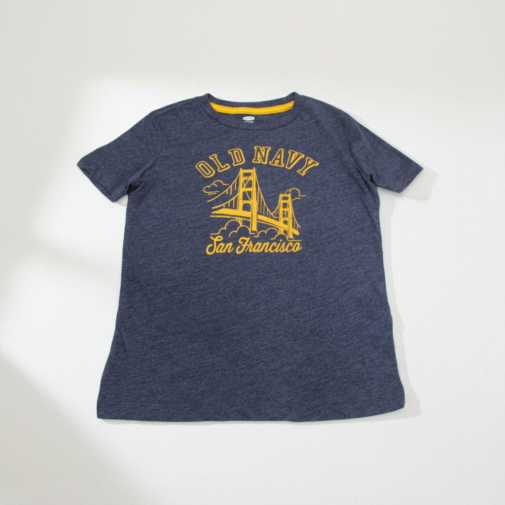Old Navy Printed T-shirt For Kids, 6-7T - Hatolna Shop