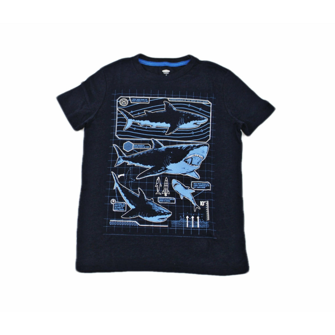 Old Navy Shark Tee For Kids, 8T - Hatolna Shop