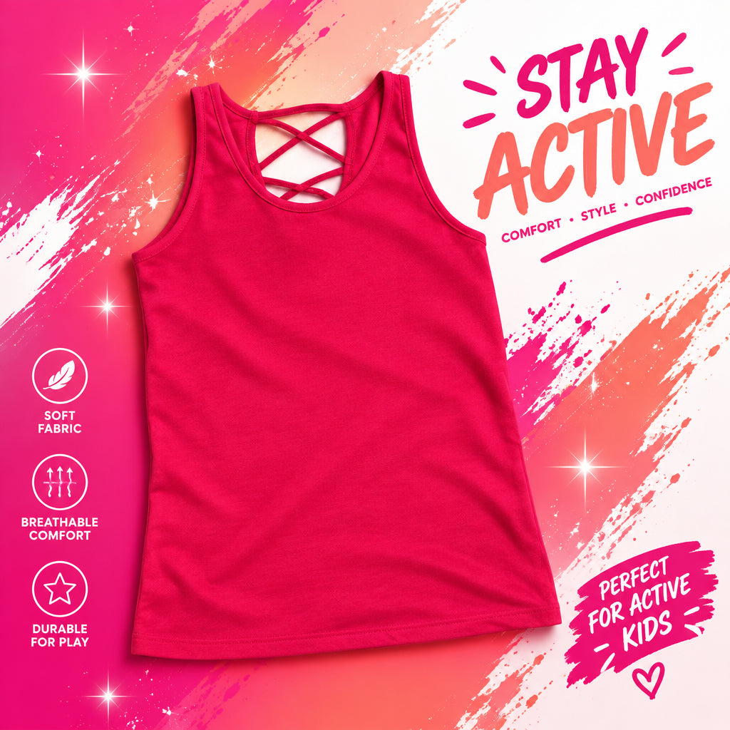 Old Navy Sports Top For Kids, 14T - Hatolna Shop