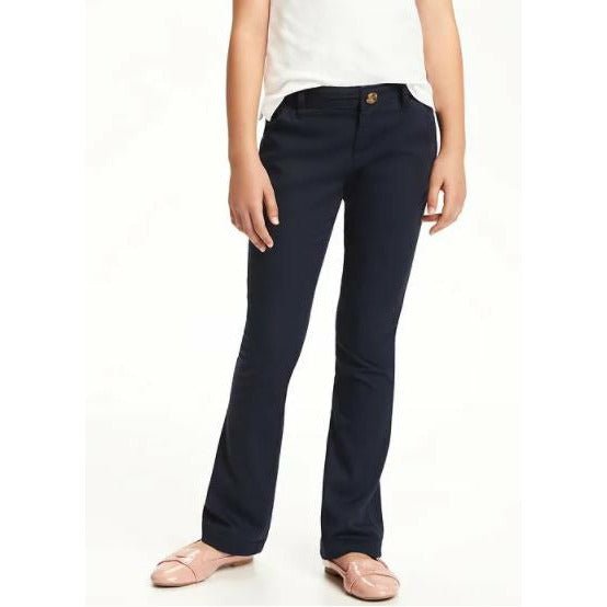 Old Navy Uniform Bootcut Pants For Kids, 16T plus - Hatolna Shop