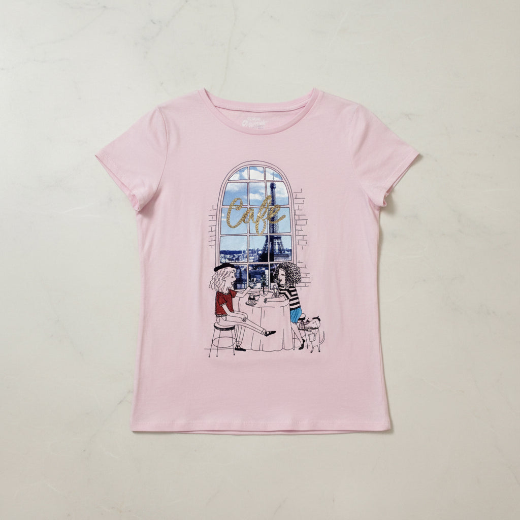 Oshkosh Graphic Tee For Kids, 14T - Hatolna Shop