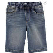 Oshkosh Pull-On Denim Shorts, 14T - Hatolna Shop