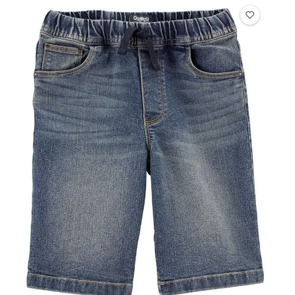 Oshkosh Pull-On Denim Shorts, 14T - Hatolna Shop