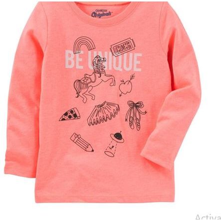 Oshkosh T-shirt For Kids, 2T - Hatolna Shop