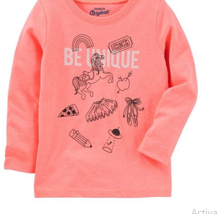 Oshkosh T-shirt For Kids, 2T - Hatolna Shop