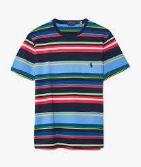 Polo Ralph Classic Fit Striped Pocket T-Shirt, XXL - Hatolna Shop