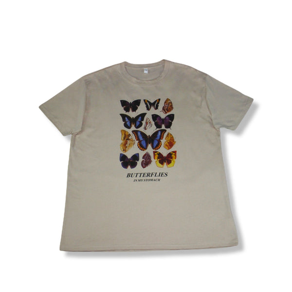 Shein Butterfly T-shirt For Women, M - Hatolna Shop