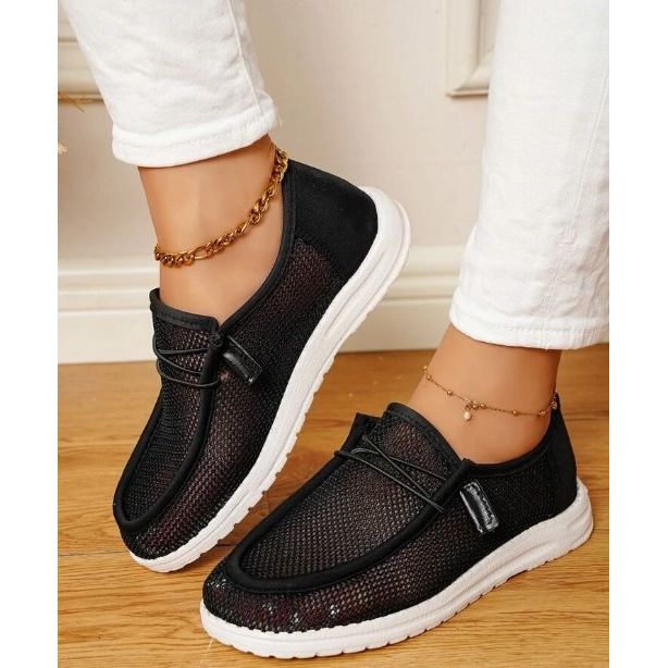Shein Lace-up Front Casual Shoes, Size 37 - Hatolna Shop
