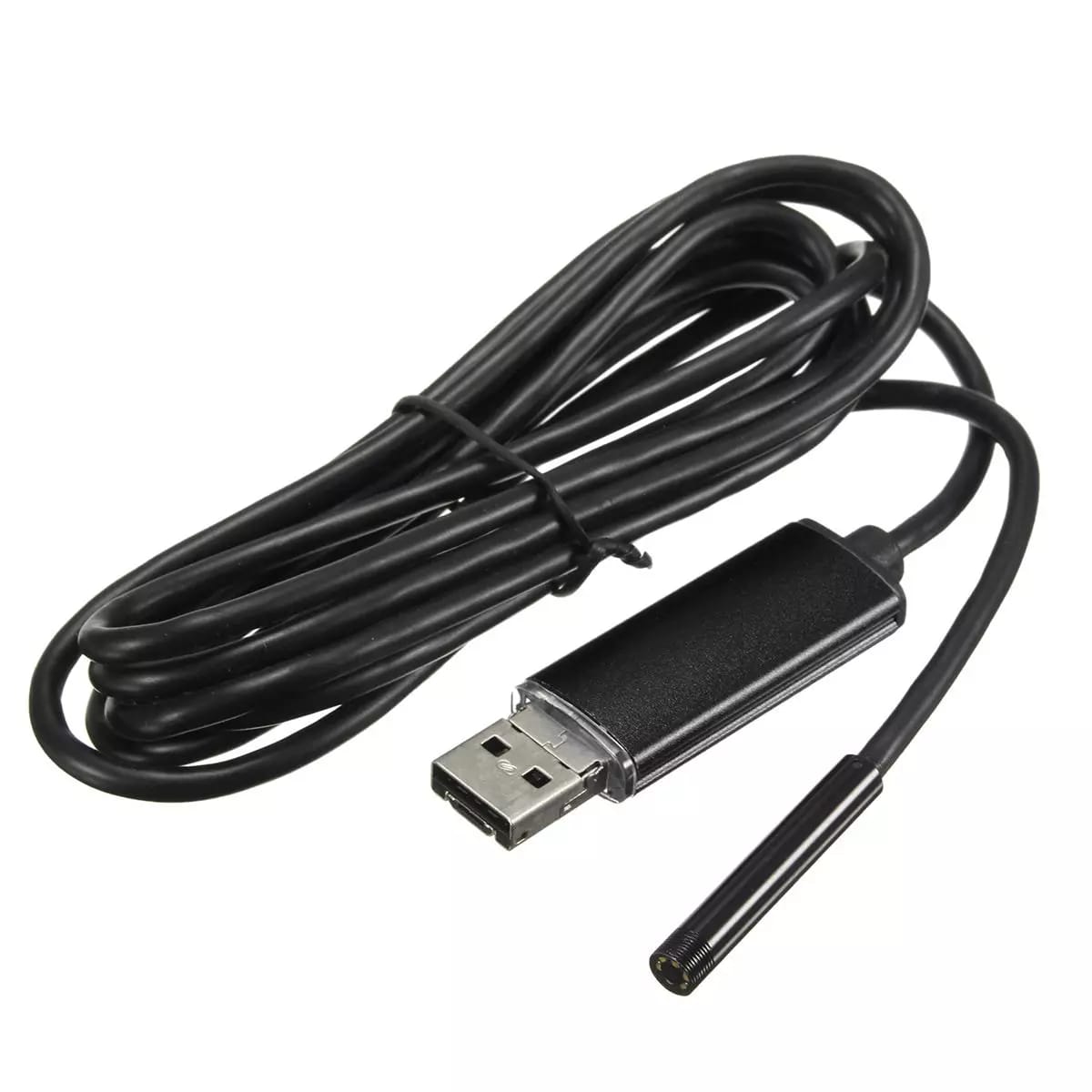 Smartcam Android Endoscope Waterproof Inspection Borescope Tube Camer Black 2M - Black 2m - Hatolna Shop