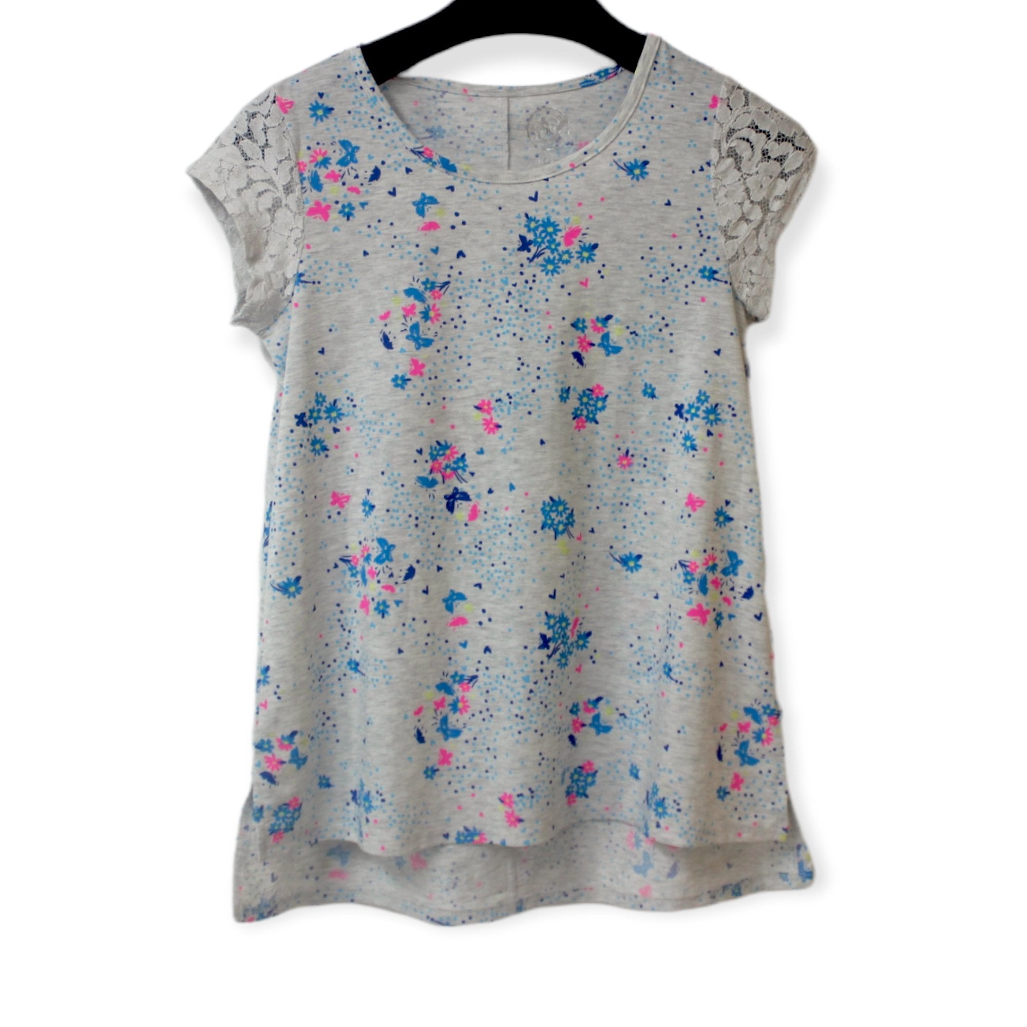 SO Floral Top For Kids, 14T - Hatolna Shop