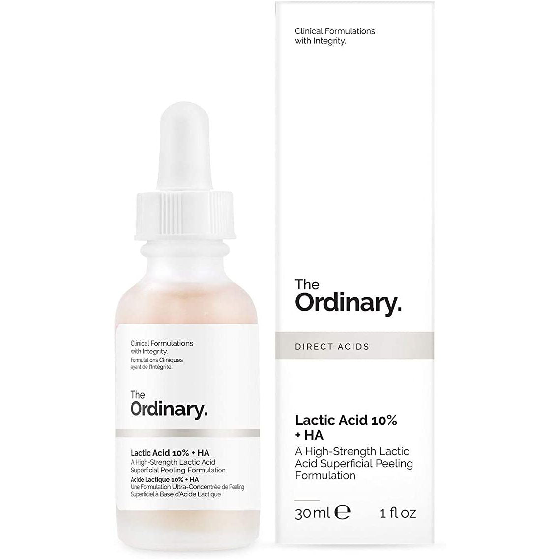 The Ordinary Lactic Acid 10% + HA Serum, 30ml - Hatolna Shop