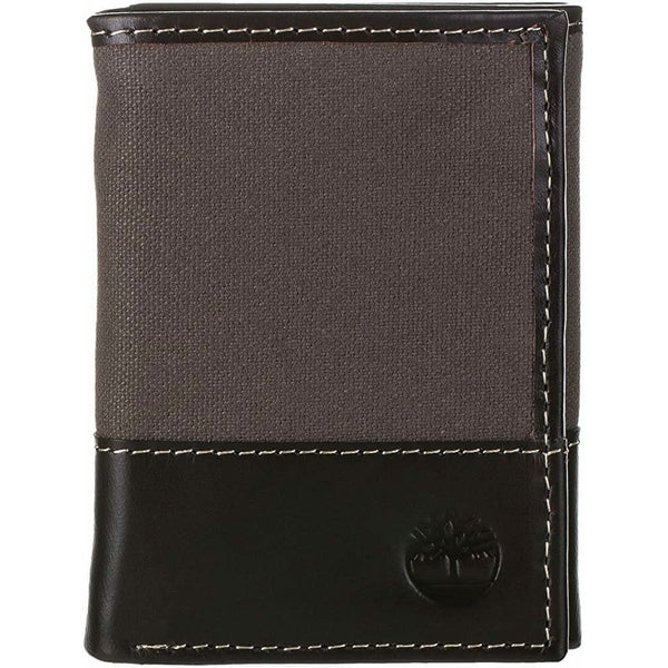 Timberland trifold Wallet, Grey/Brown - Hatolna Shop