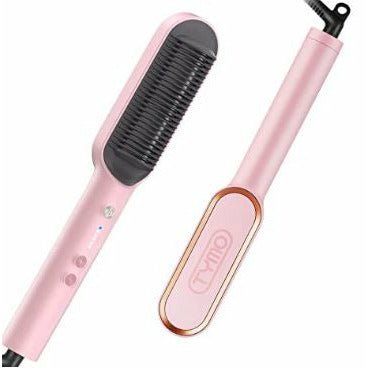 TYMO Hair Straightener Comb Matte, Pink - Hatolna Shop