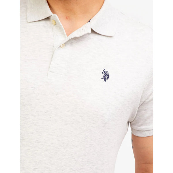 U.S Polo Interlock Polo Shirt For Men, XXL - Hatolna Shop