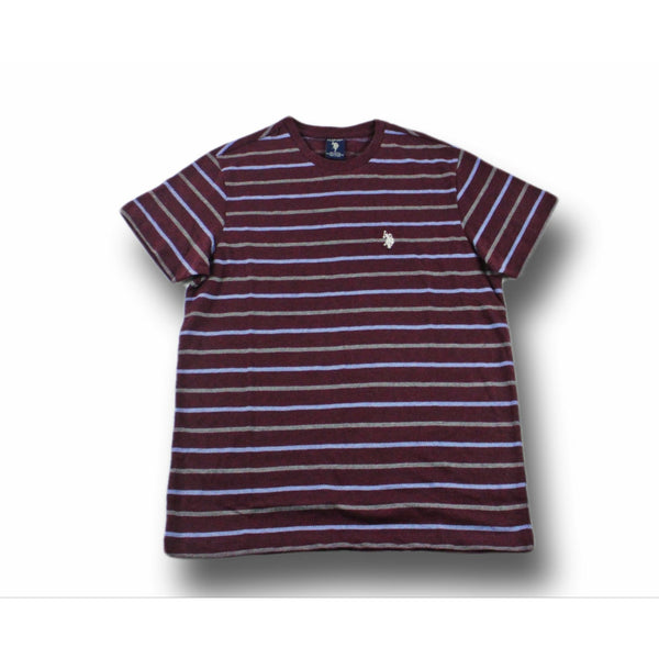 U.S Polo Stripe T-Shirt For Men, S - Hatolna Shop