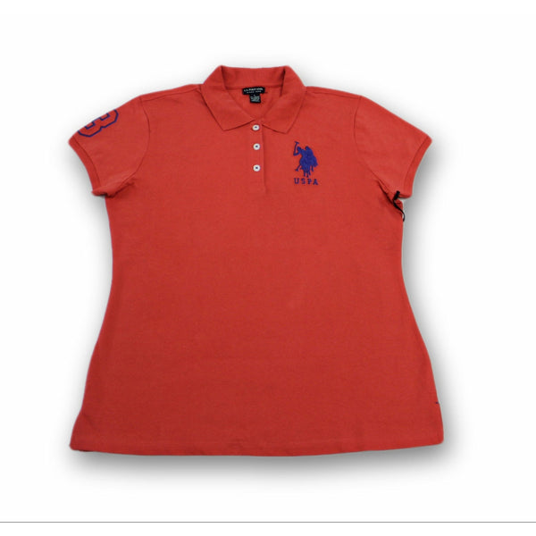 U.S Polo T-Shirt For Women, L - Hatolna Shop