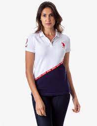 U.S Polo T-Shirt For Women, S - Hatolna Shop