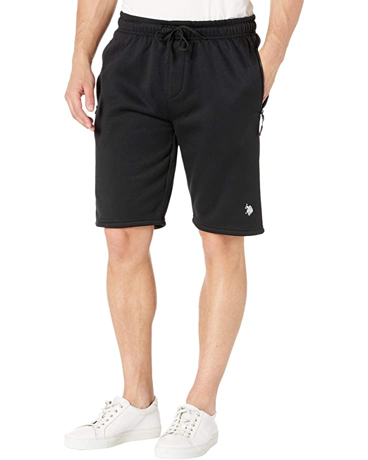 U.S. Polo Zip Pocket Shorts For Men, L - Hatolna Shop